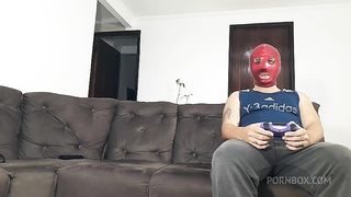 Blondie cumming by the ass