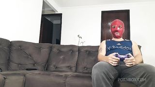 Blondie cumming by the ass