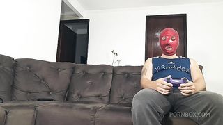 Blondie cumming by the ass