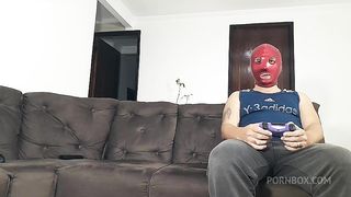 Blondie cumming by the ass