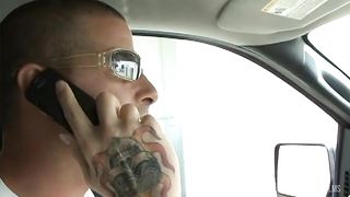 Regan Anthony Is A Saucy Blonde With Huge Tits And A Lust For Cock Is Bent Over To Be Rammed