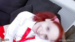 Deep anal orgasms for young spanish redhead Alexia Salas