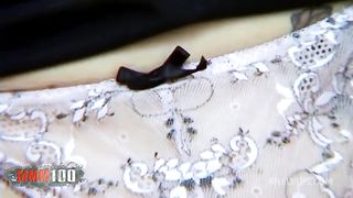 Shaved Head Arab Girl Gets Her Pussy And Ass Fucked