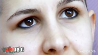 Shaved Head Arab Girl Gets Her Pussy And Ass Fucked