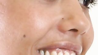 Hot black latina model girl need anal sex in the set