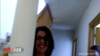 Alex fucks Marie Lynne a beautiful young French girl with big natural tits