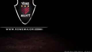 Rome Major Lubricates Lucky Starr's Cunt Before Hard Fuck Scene!