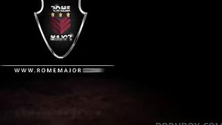 Rome Major Lubricates Lucky Starr's Cunt Before Hard Fuck Scene!