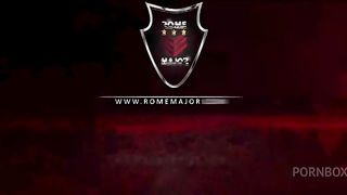 Rome Major Lubricates Lucky Starr's Cunt Before Hard Fuck Scene!