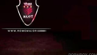 Rome Major Lubricates Lucky Starr's Cunt Before Hard Fuck Scene!