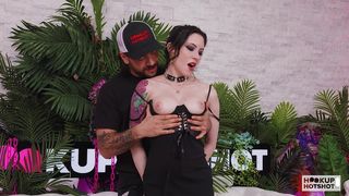 COCK-STARVED SLUT ANNA DE VILLE IS HORNY FOR NADE NASTY S NASTY ANAL!