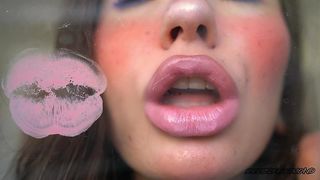 NAUGHTY STEP-MOMMY PINK KISS AND INTIMATE CREAMY LIPS