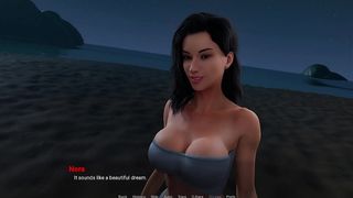 AWAY FROM HOME #46 - STEPMOMMY MAKES LOVE ON THE BEACH - ANIMATED 3D SEX GAME
