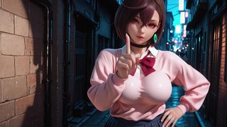 MOMO AYASE - ANAL ALLEY AND A LITTLE EXTRA CASH. A FULL ASS OF SPERM!