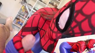 NYLONXTREME - UPDATE #77 - SPIDERGIRL ZENTAI SEX SUIT