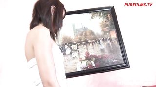 Coco velvet get fucked from giant black cock but she has tight pussy