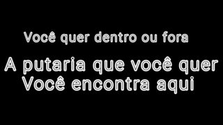 Voce quer dentro ou fora, dando pra boy na casa abandonada