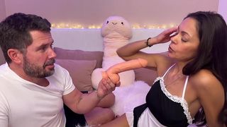 MILF TELLS US MORE ABOUT HER LOVE OF HER TOYS AND SHOWS SOME OF HER FAVORITE ONES