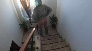 LUXURIOUS FUR AND DOWNJACKET FETISH ENDING WITH CUM ON MY OUTFITS