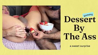 STRAWBERRY DESSERT WITH PUSSY FLAVOR