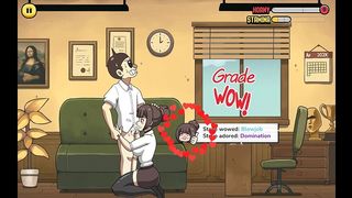 PROBLEMATIC SUBJECTS [ HENTAI GAME ] UNIVERSITY TEACHER TITFUCK HER STUDENTS IN DETENTION !