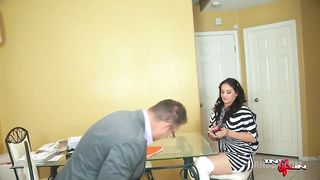 Sheena Ryder Ass Fucked by Insurance Agent, 1 on 1