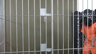 Big Tits Lesbian Prison Guard Gives A Deep anal Examination