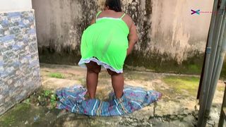 HOT SEXY LOCAL MAID SEDUCED HER MADAM HUSBAND ON FIRST DAY OF WORK