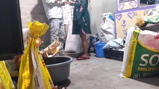 VILLAGE GIRL COME WITH HER PADOSI FOR FUCKING AT FACTORY