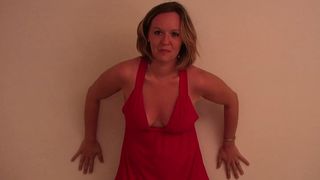 TESSA SOLO IN HER BLACK FISHNET THIGH HIGHS AND PLATFORM PUMPS