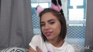 First Home Anal Petite Anita Snow with Body Weight of Only 39 kg and Cum in Mouth VG199