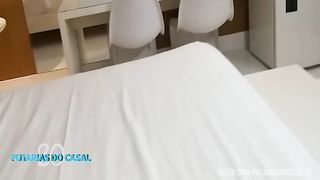 Married and passionate woman. He left for work and went to meet his lover.