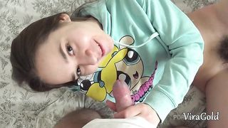 Passionate Handjob and Footjob from Sexy Stepsister for Lustful StepBrother VG240