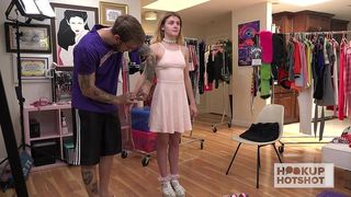 BTS - EAGER CUTIE PIE ROSALYN SPHYNX HOOKS UP WITH A RANDOM GUY!