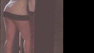 Dancando para o meu corno e o filho do caseiro espiando la fora.