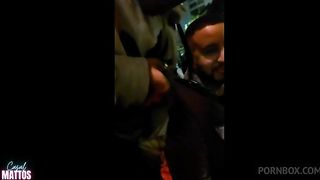 A putaria rola solta com o Casal Mattos em todo lugar, na rua na balada e em casa todo mundo goza