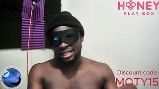 Intense Orgasm of Mortyblack With Sky from Honey play box the best sextoy review in the world