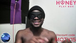 Intense Orgasm of Mortyblack With Sky from Honey play box the best sextoy review in the world