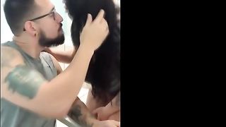 Ela me tirou do trabalho pedindo pau na buceta, mas ganhou so anal. FODI O CU ATE O TALO ! Completo