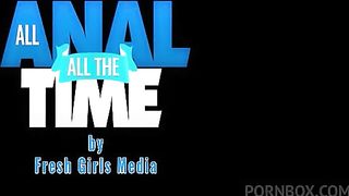 Blonde Marry Takes Omar Galanti & Serge's Dicks In The Ass & Mouth!