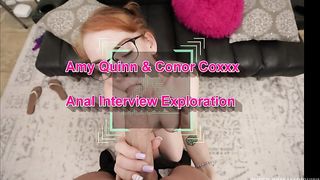 FULL Amy Quinn Anal interview w/ Conor Coxx