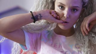 First Monster cock in teen anal Lilith Liber! Only ANAL