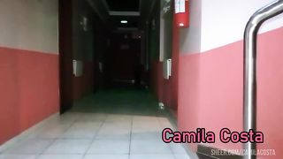 Loira fodendo com o dono da obra e ganhou leite na boca VIDEO COMPLETO