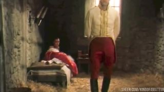 CARMEN IN PRISON TAKES THE COMMANDER'S COCK