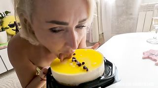 Happy Birthday Cherry Aleksa - ATM, Rough, Face Fuck, Cum Eating