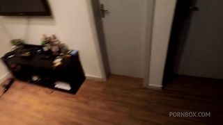 I fucked another hot office worker candidate on the couch that made me horny and then I put her to suck before eating her on the couch