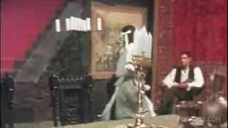 The master fucks the young maid