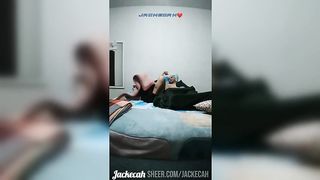 Married slept with lovers and recorded it for the cuckold to watch, put the shorts aside and fucked without a condom