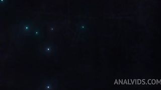 Stuck in the washing machine and ass fucked from him father in law creampie anal squirt