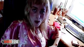 Very hard fuck with Aude, a horny Belgian slut completely overexcited